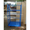 2016 Widly used Warehouse Foldable Roll Container, logistic cart with 4 wheels